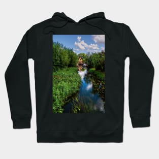 A Peaceful Backwater By Benson Weir Hoodie